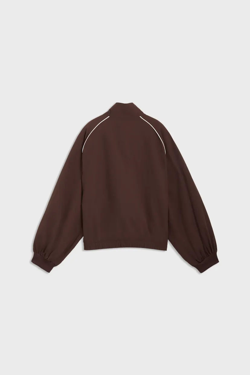 Женская коричневая куртка T7 Balloon Jacket Women 5