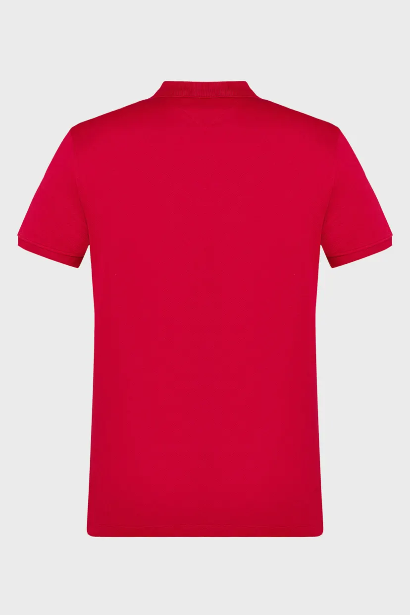 Чоловіче червоне поло TWILL MONOGRAM REG 5
