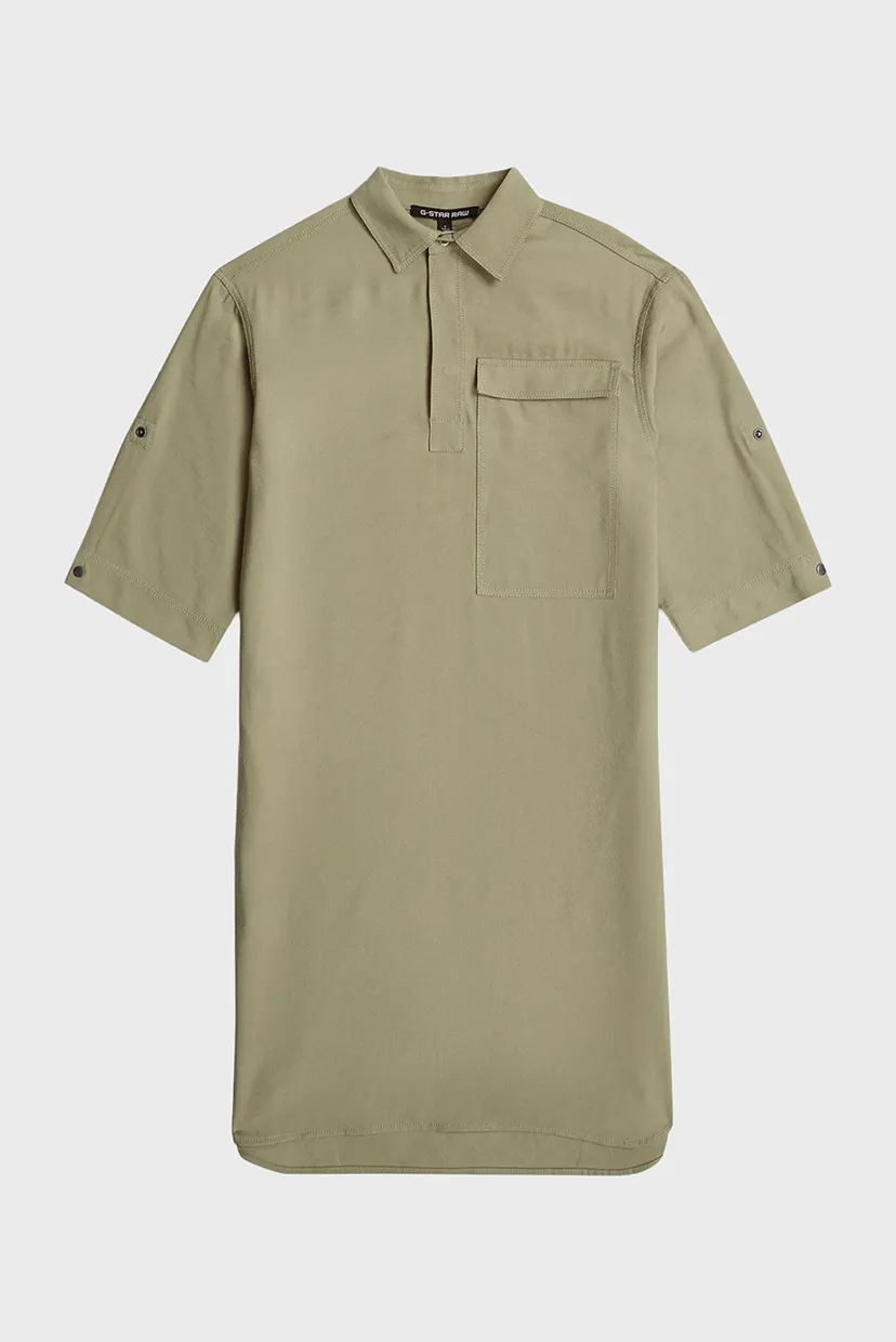 Жіноча оливкова сукня Shirt 7