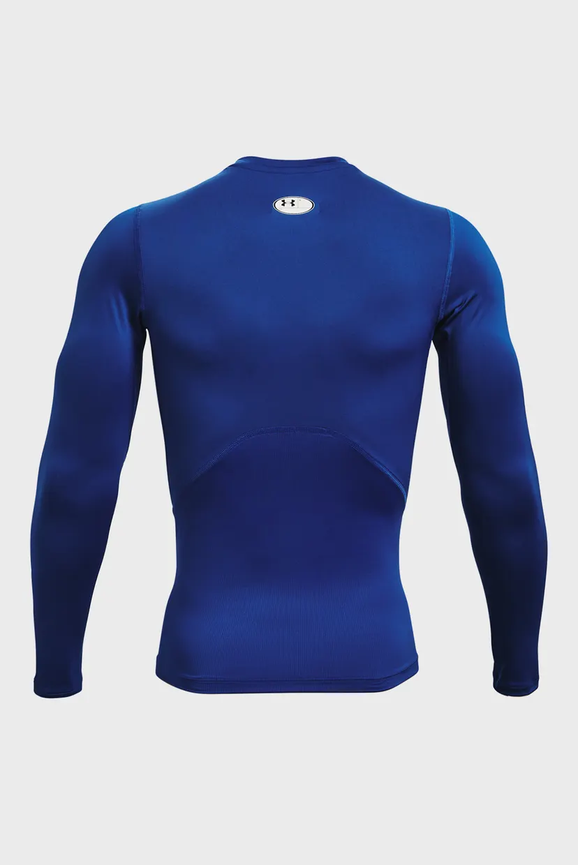 Мужской синий лонгслив UA HG Armour Comp LS 6