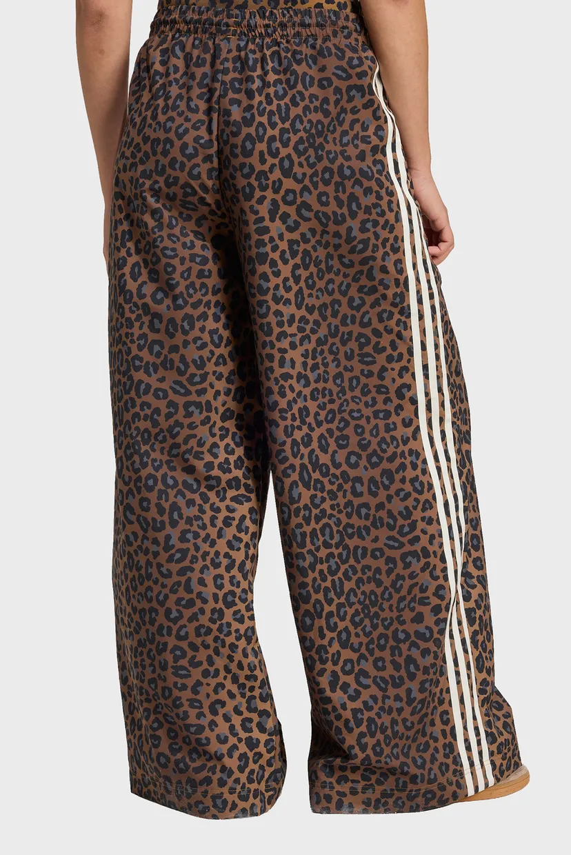 Жіночі коричневі спортивні штани з візерунком Leopard Firebird Oversized 3
