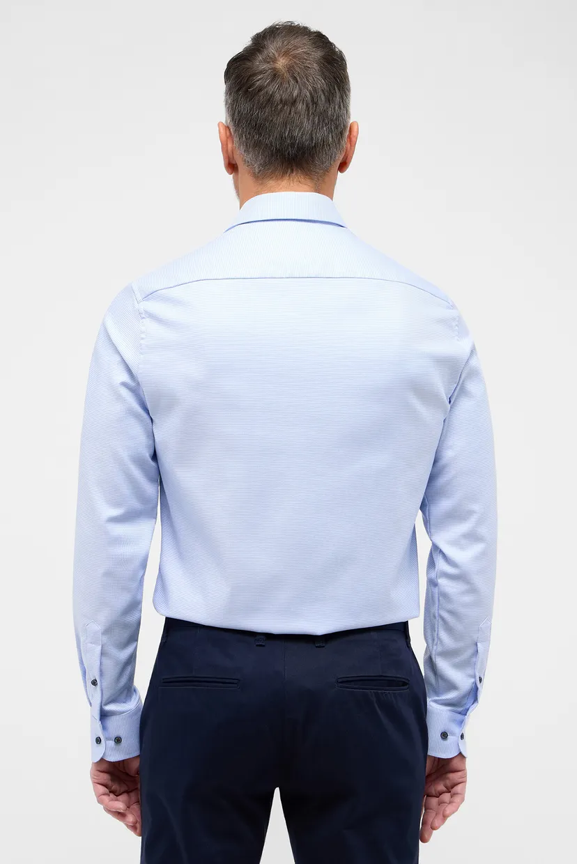 Мужская голубая рубашка 3
