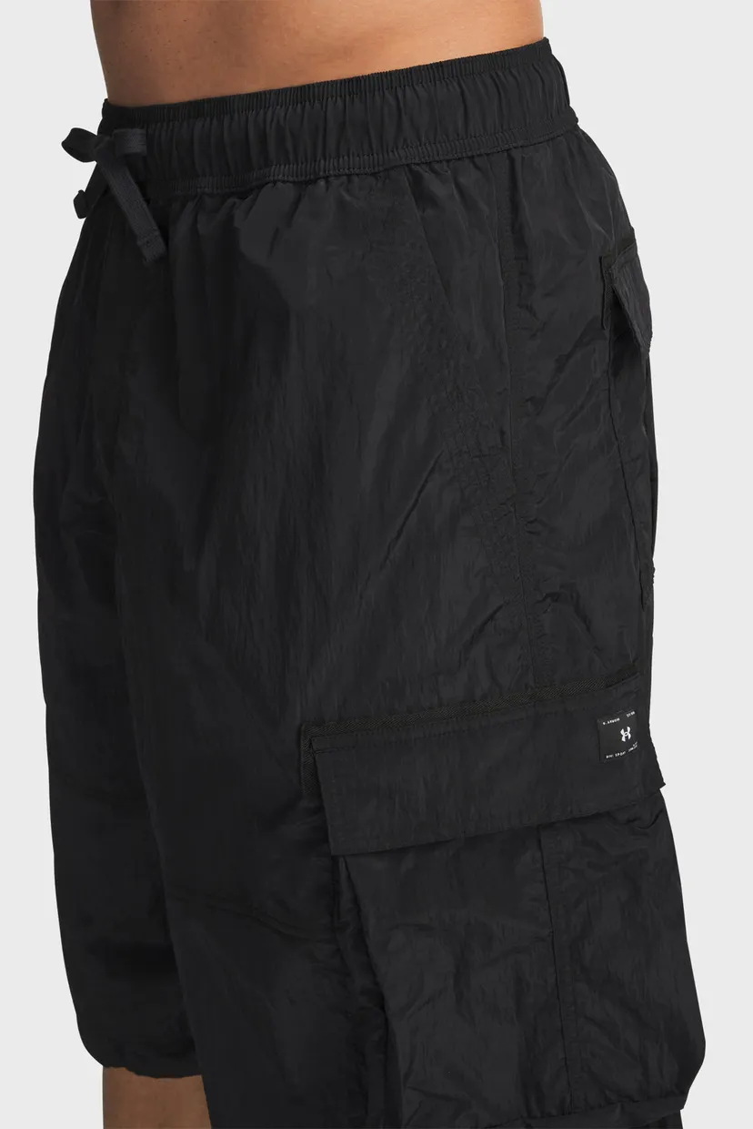 Мужские черные шорты SU Woven Short 4