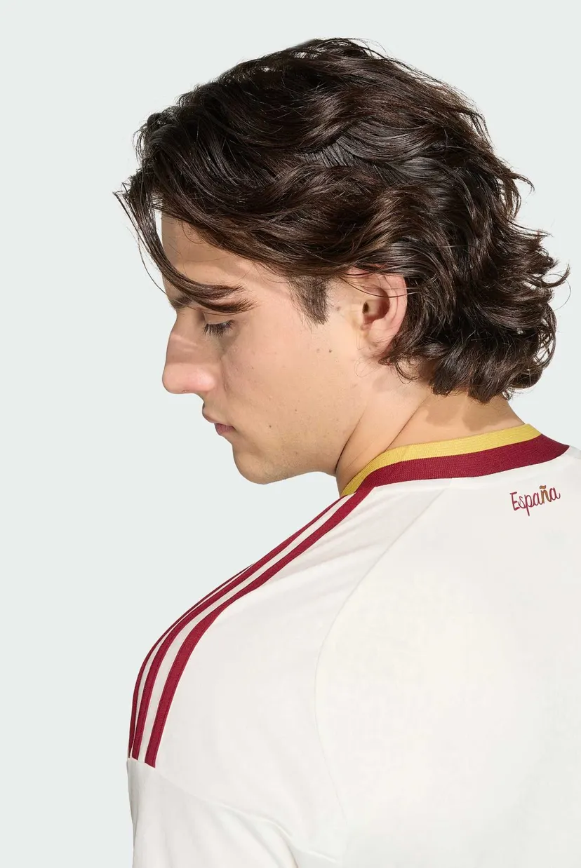 Мужская белая футболка Spain 26 Away 5