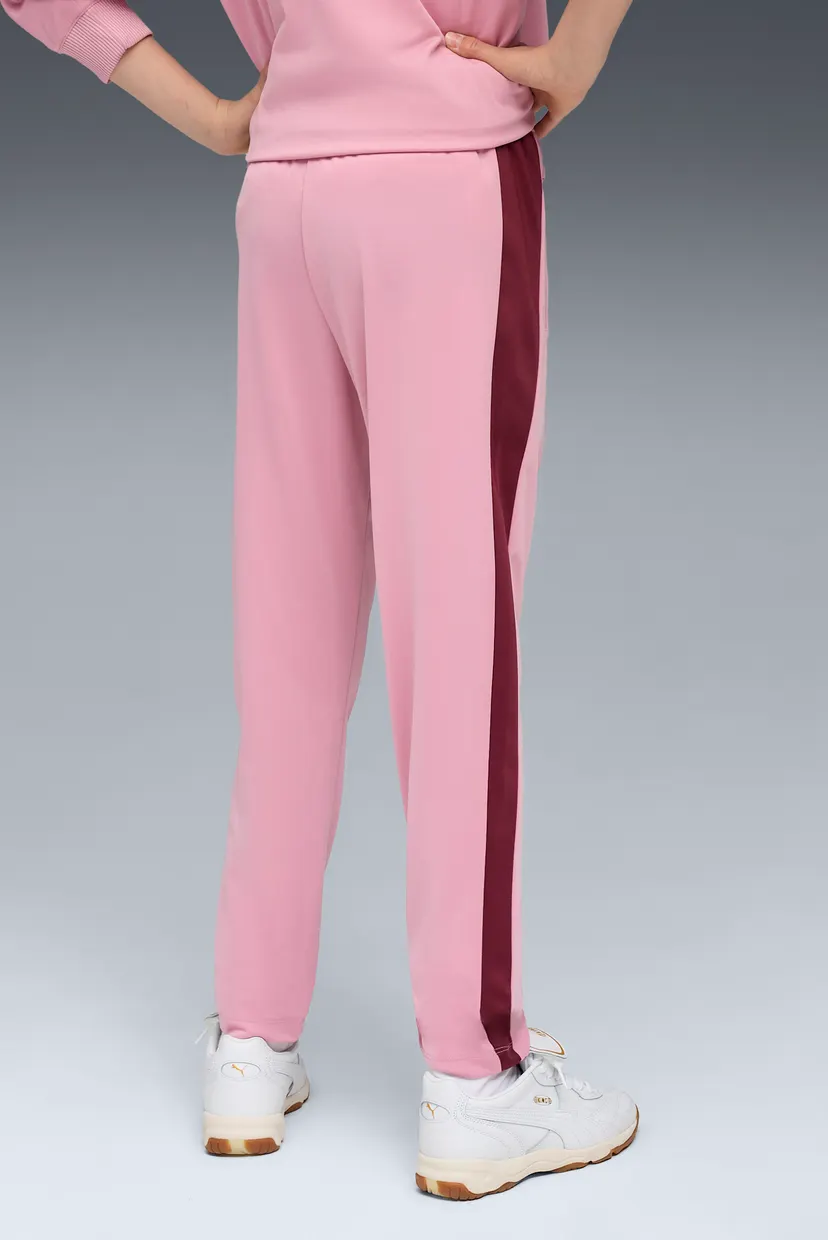 Детские пудровые спортивные брюки T7 ALWAYS ON Slim Track Pants Youth 3