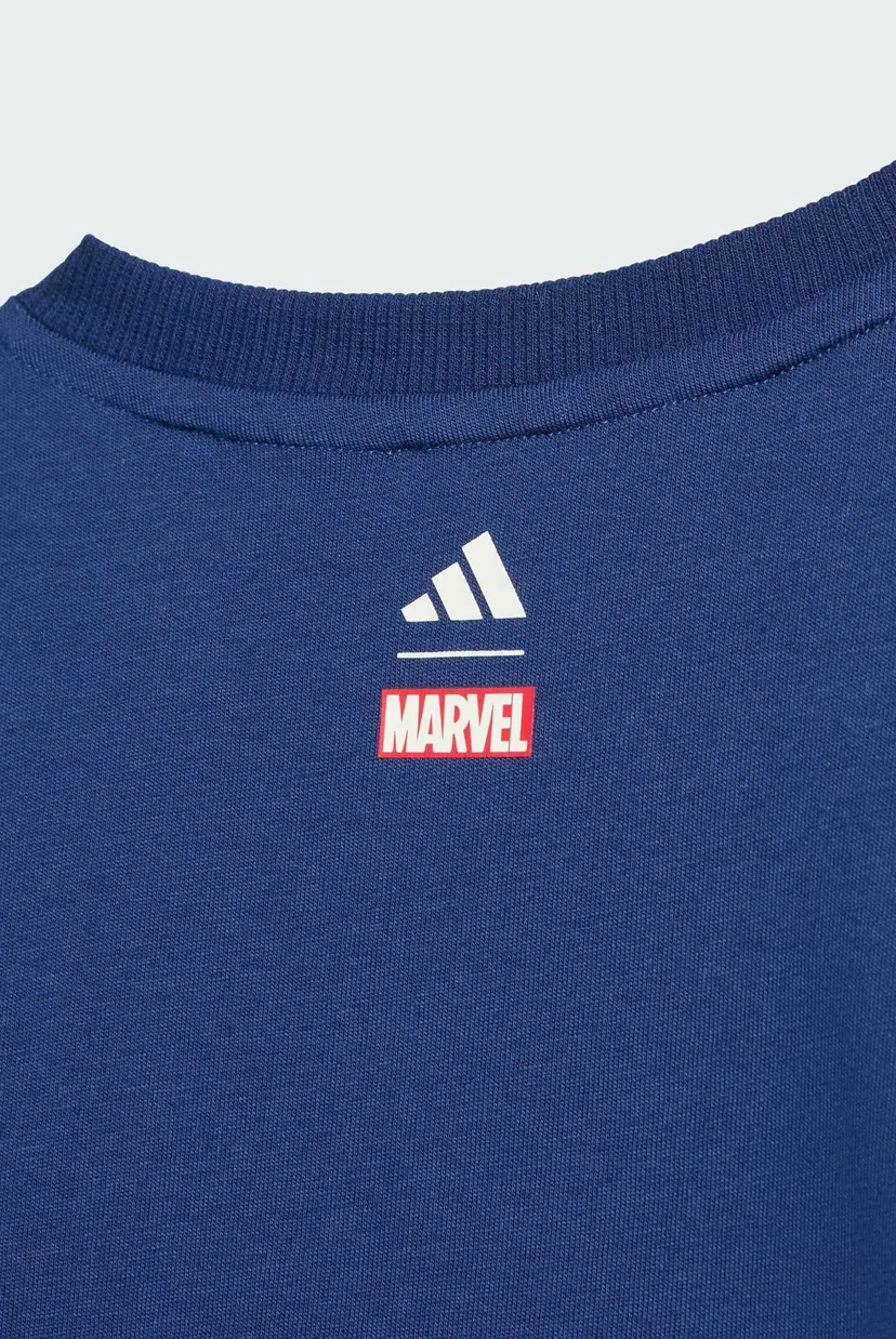Детский темно-синий комплект одежды (футболка, шорты) ADIDAS MARVEL SPIDER-MAN 7