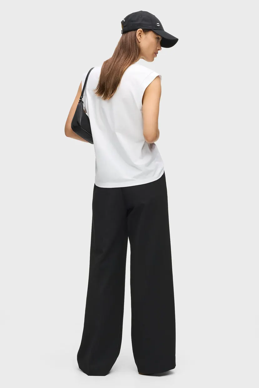 Жіночі чорні брюки IKON DOUBLE WAISTBAND 3