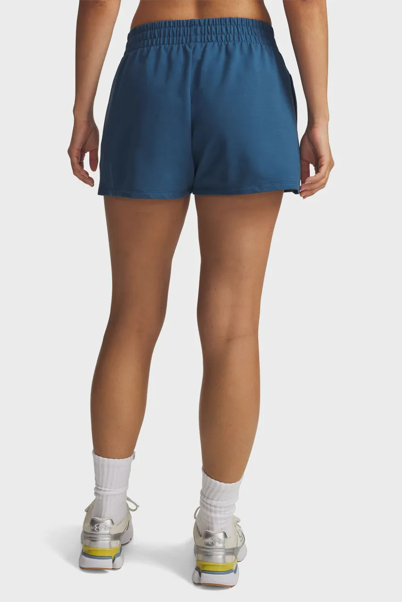 Жіночі сині шорти UA Sport Terry Short-BLU 3