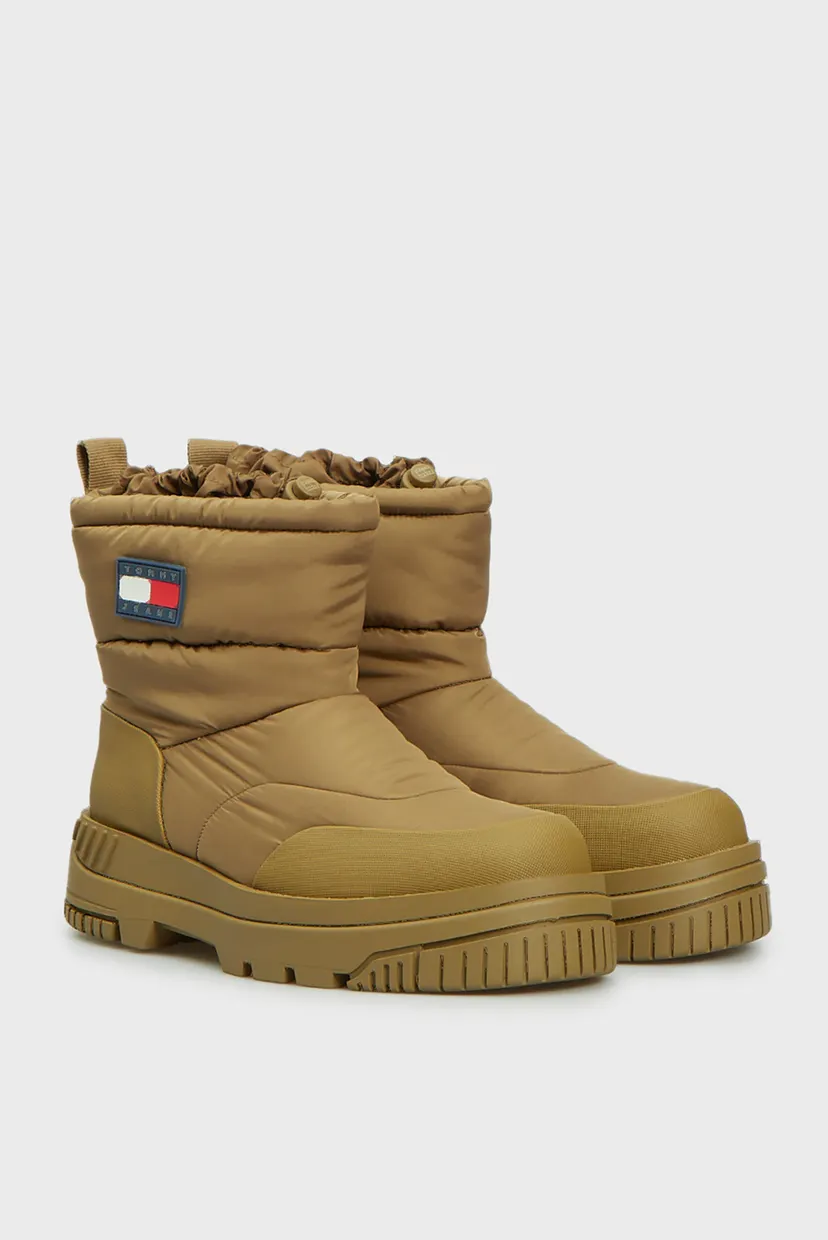 Мужские оливковые дутики TJM SNOW BOOT 3