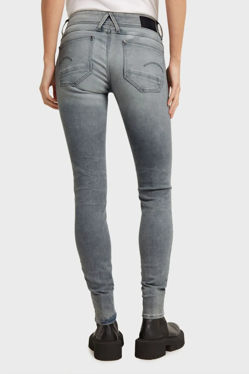 Жіночі сірі джинси Lynn Mid Skinny 3