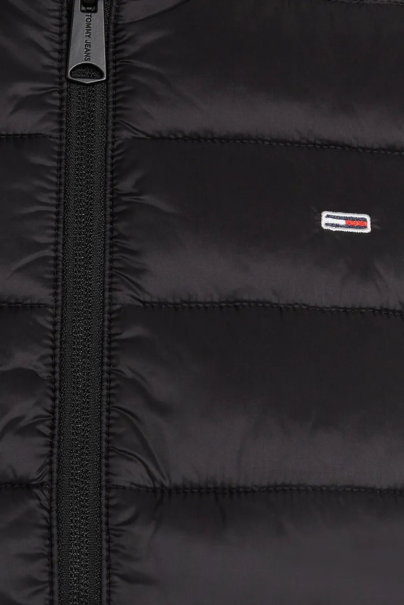 Жіночий чорний пуховик TJW QUILTED ZIP THROUGH 4