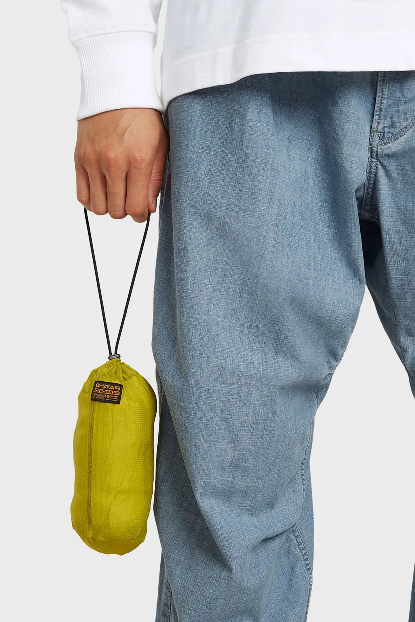 Мужской салатовый анорак Lightweight packable 5