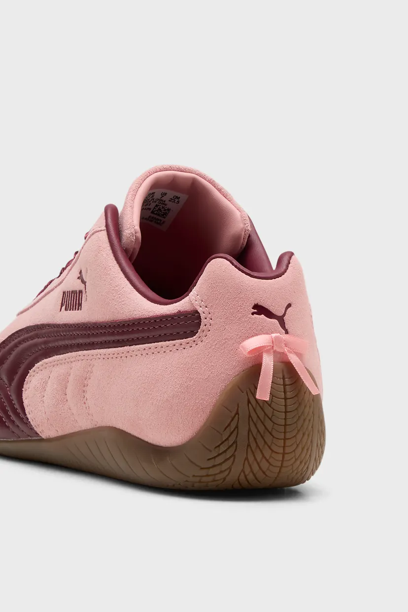 Женские розовые замшевые кроссовки Speedcat Lovelace Sneakers Women 6