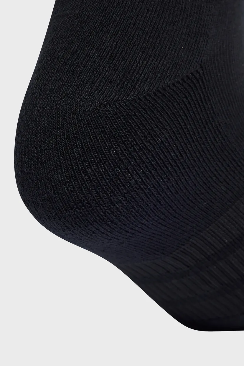 Черные носки (3 пары) Cushioned Essentials Low Cut 3