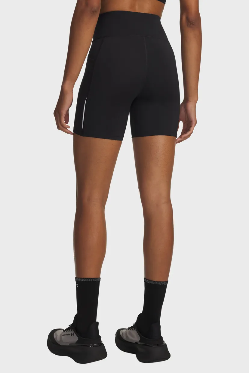 Женские черные велосипедки UA Velociti 6 Fitted Short 3