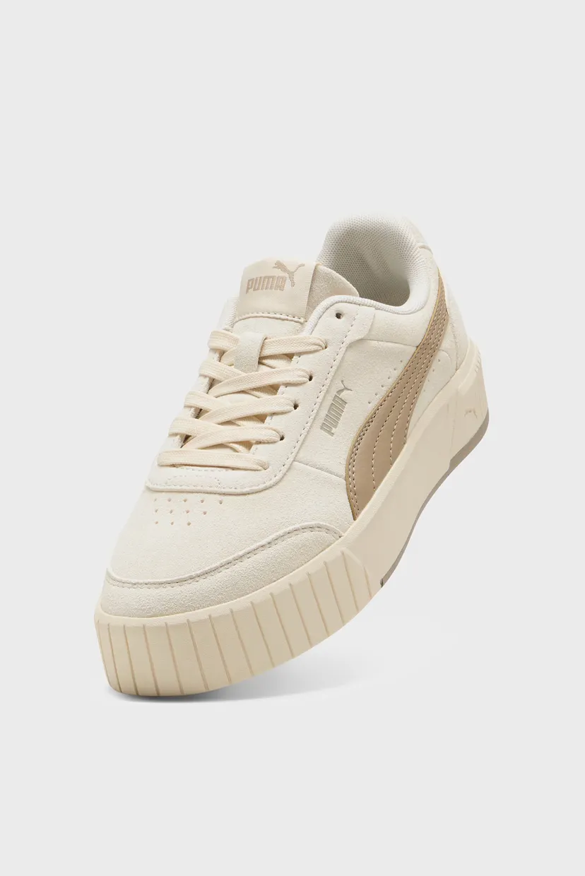 Жіночі бежеві замшеві снікерси Carina Mia Suede Sneakers Women 5
