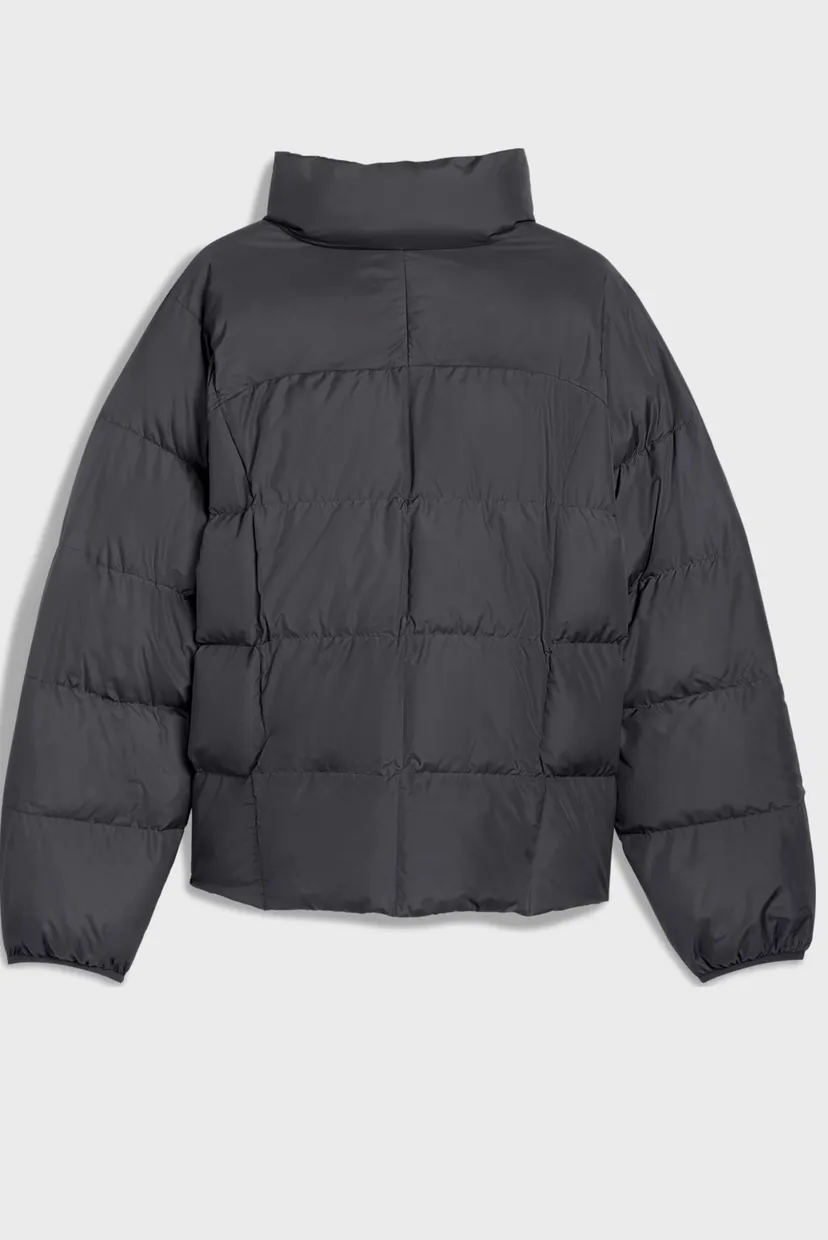 Чоловіча темно-сіра куртка Wardrobe Essentials Puffer Jacket Men 7