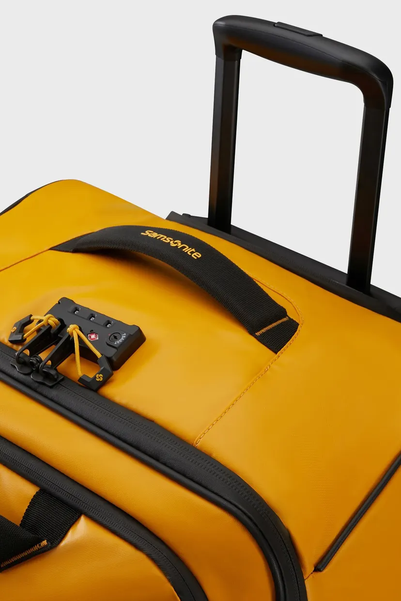 Желтый чемодан 79 см ECODIVER YELLOW 6
