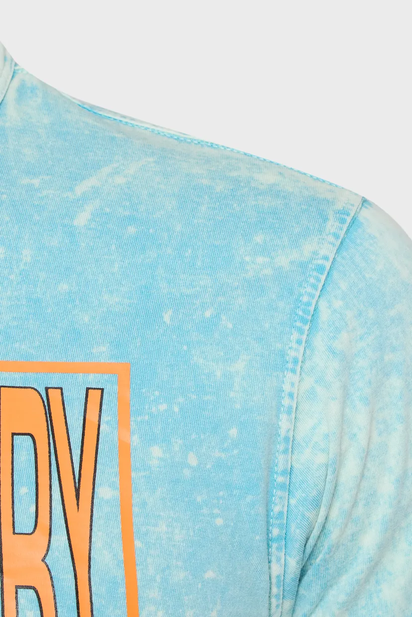 Детская голубая футболка TWASHN1 OVER T-SHIRT 3