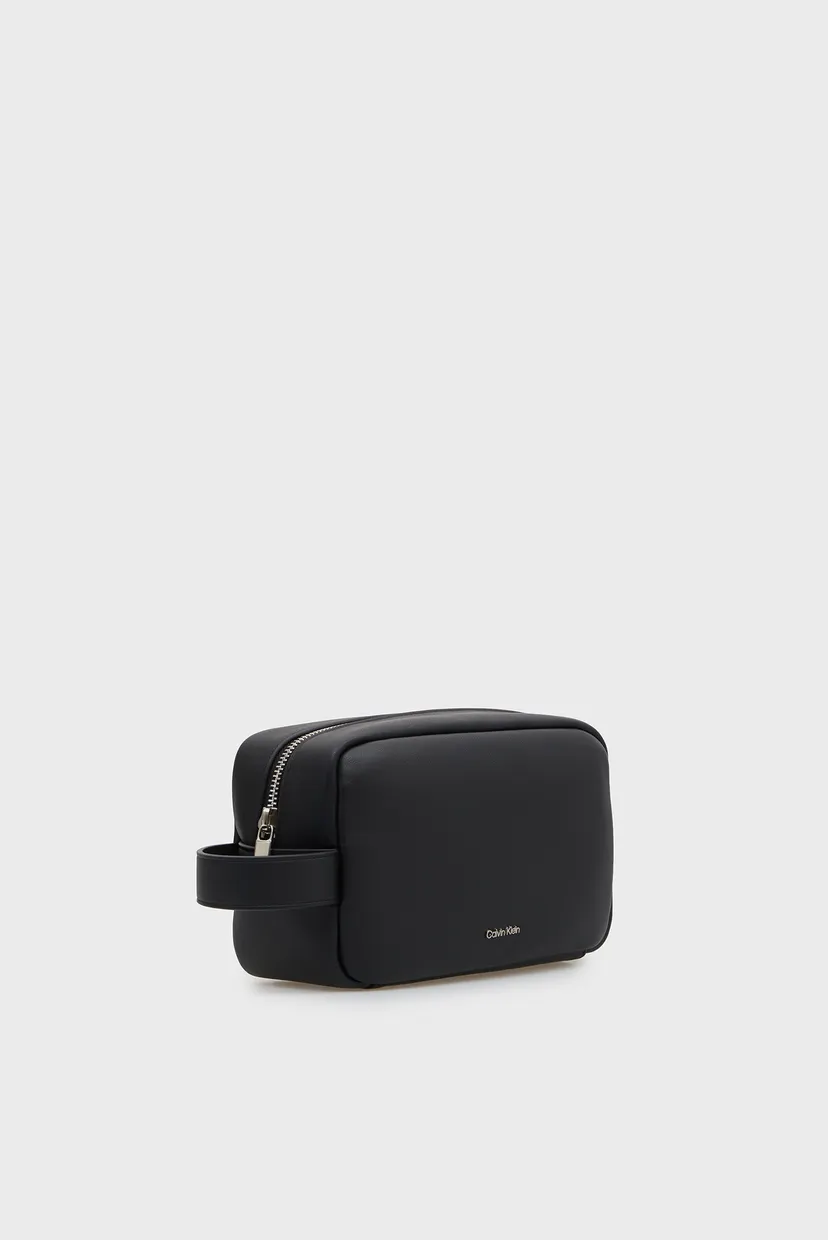Мужской черный несессер RAISED DOPP KIT 3