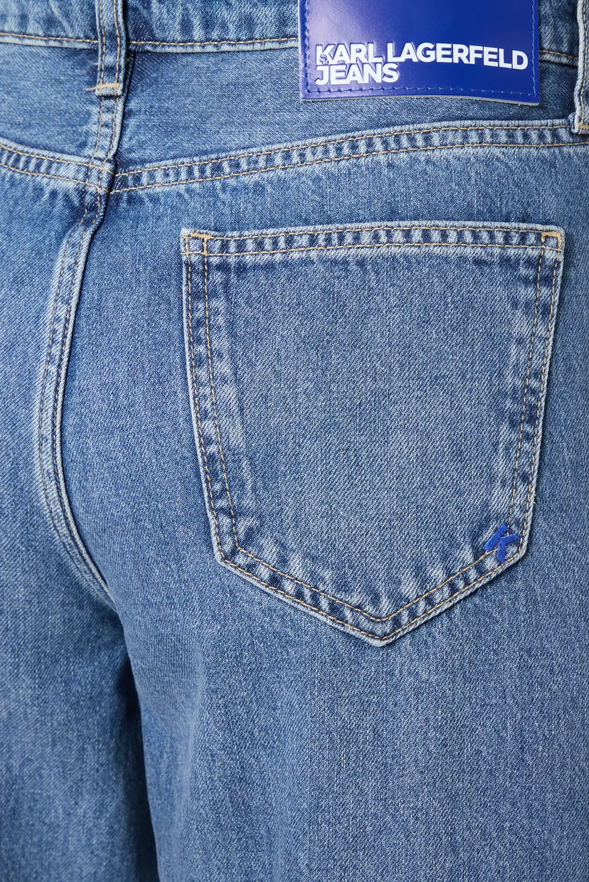Жіночі сині джинси relaxed denim 3