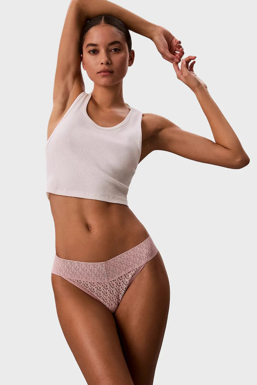 Жіночі пудрові трусики LOW RISE THONG 5