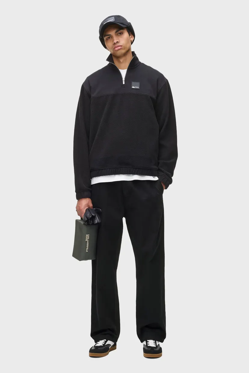 Мужские черные брюки relaxed chino 4