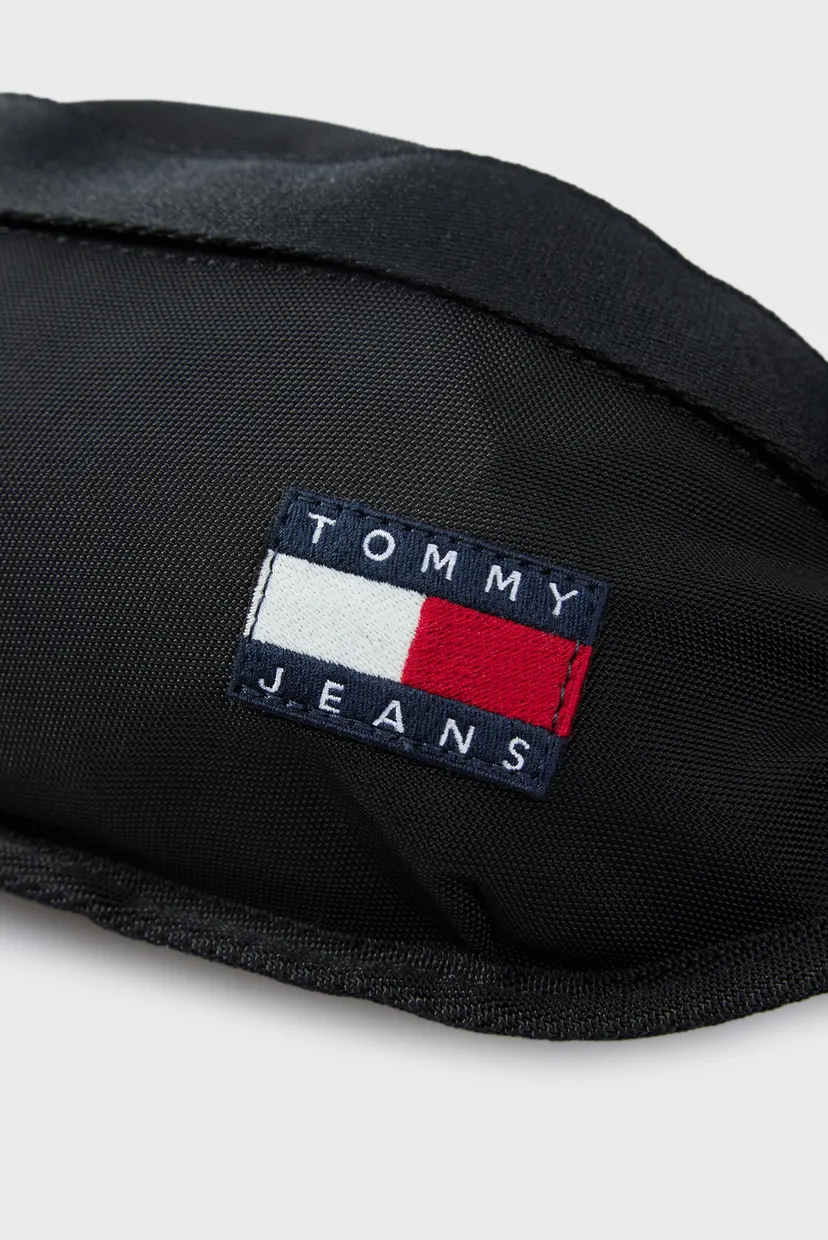 Чоловіча чорна поясна сумка TJM ESSENTIAL DAILY BUM BAG 5
