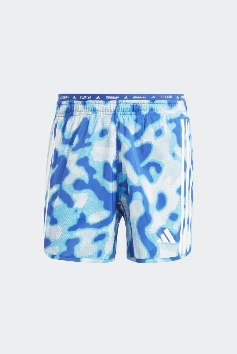 Чоловічі шорти з візерунком Own the Run 3-Stripes Allover Print 6