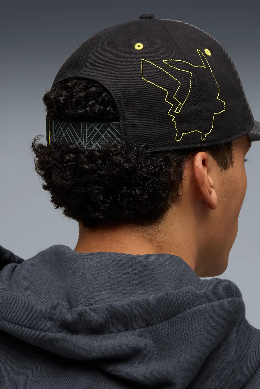 Чорна кепка PUMA x POKEMON Dad Cap 4