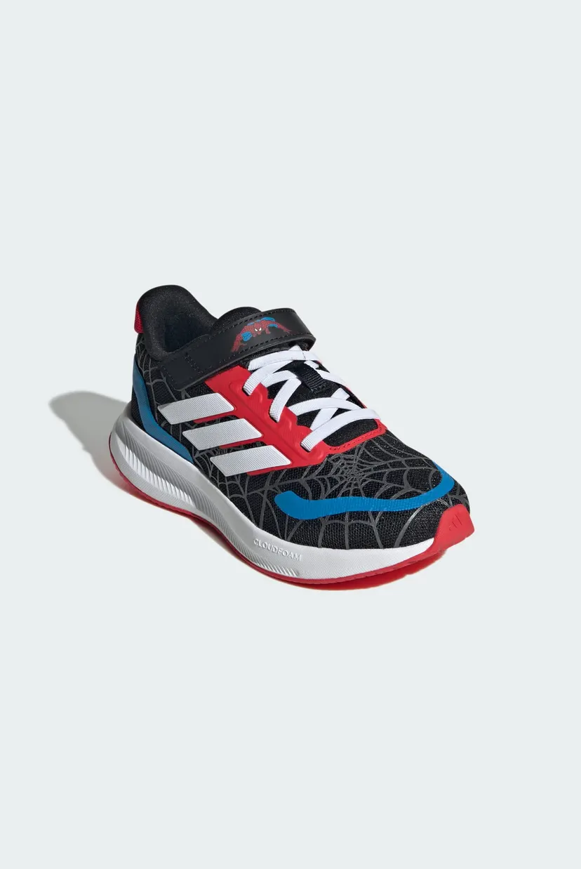 Дитячі чорні кросівки adidas Marvel Spider-man Runfalcon Kids 4