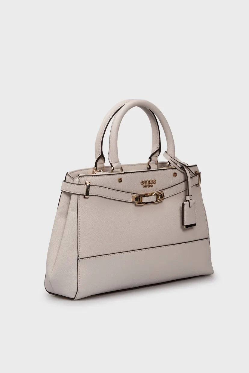 Жіноча біла сумка SILVYE LUXURY SATCHEL 3