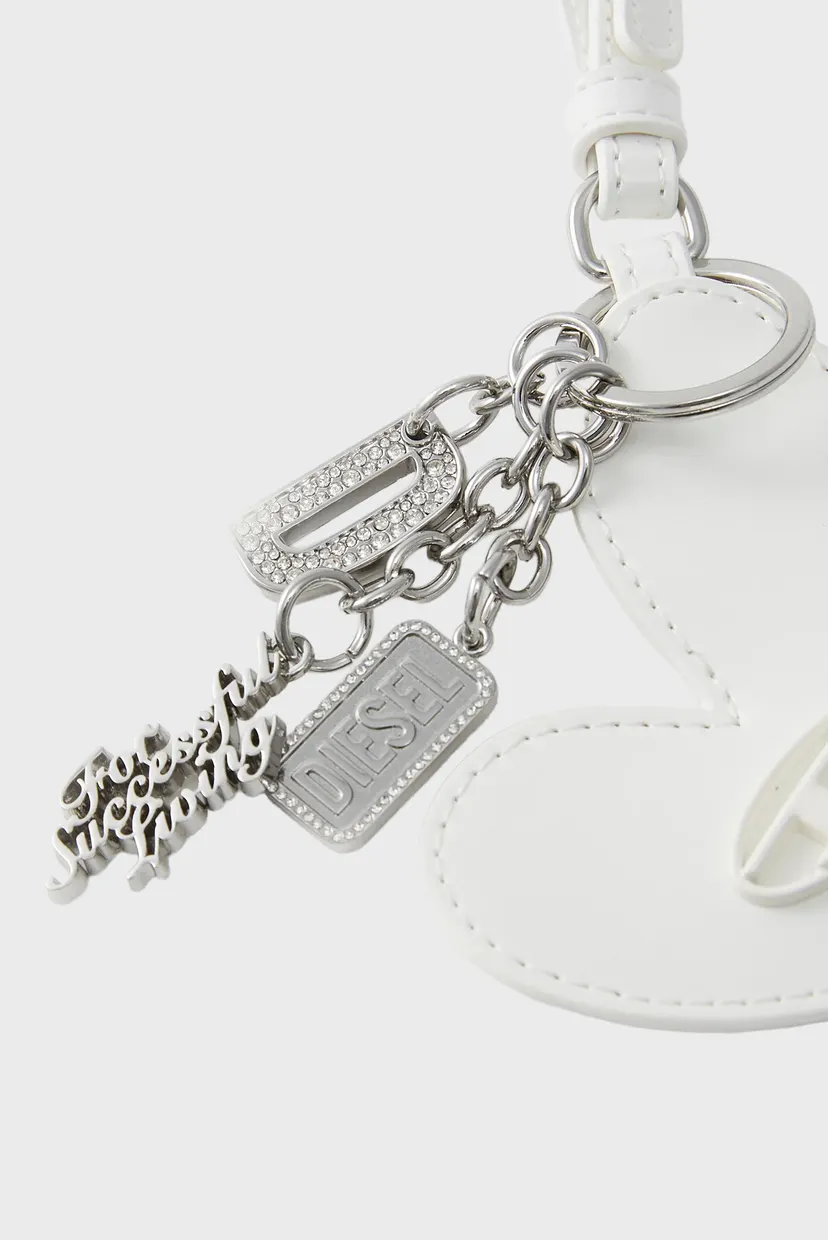 Жіночий білий брелок KEYRING&CHARM 3