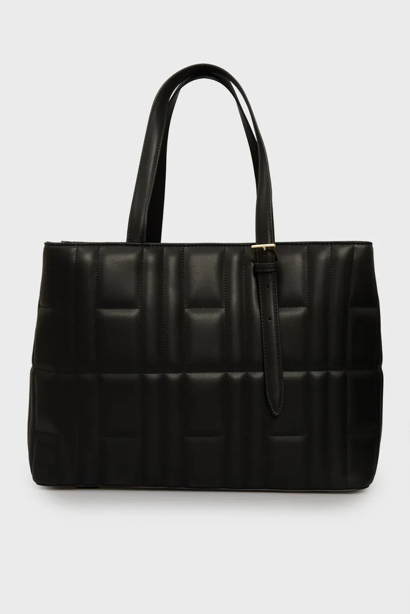 Женская черная сумка TH FEMININE TOTE 4