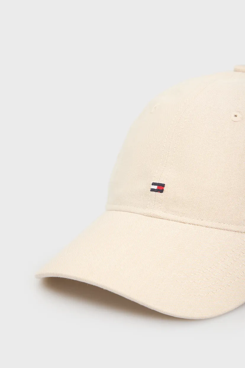 Чоловіча бежева кепка TH FLAG OXFORD 6 PANEL CAP 4