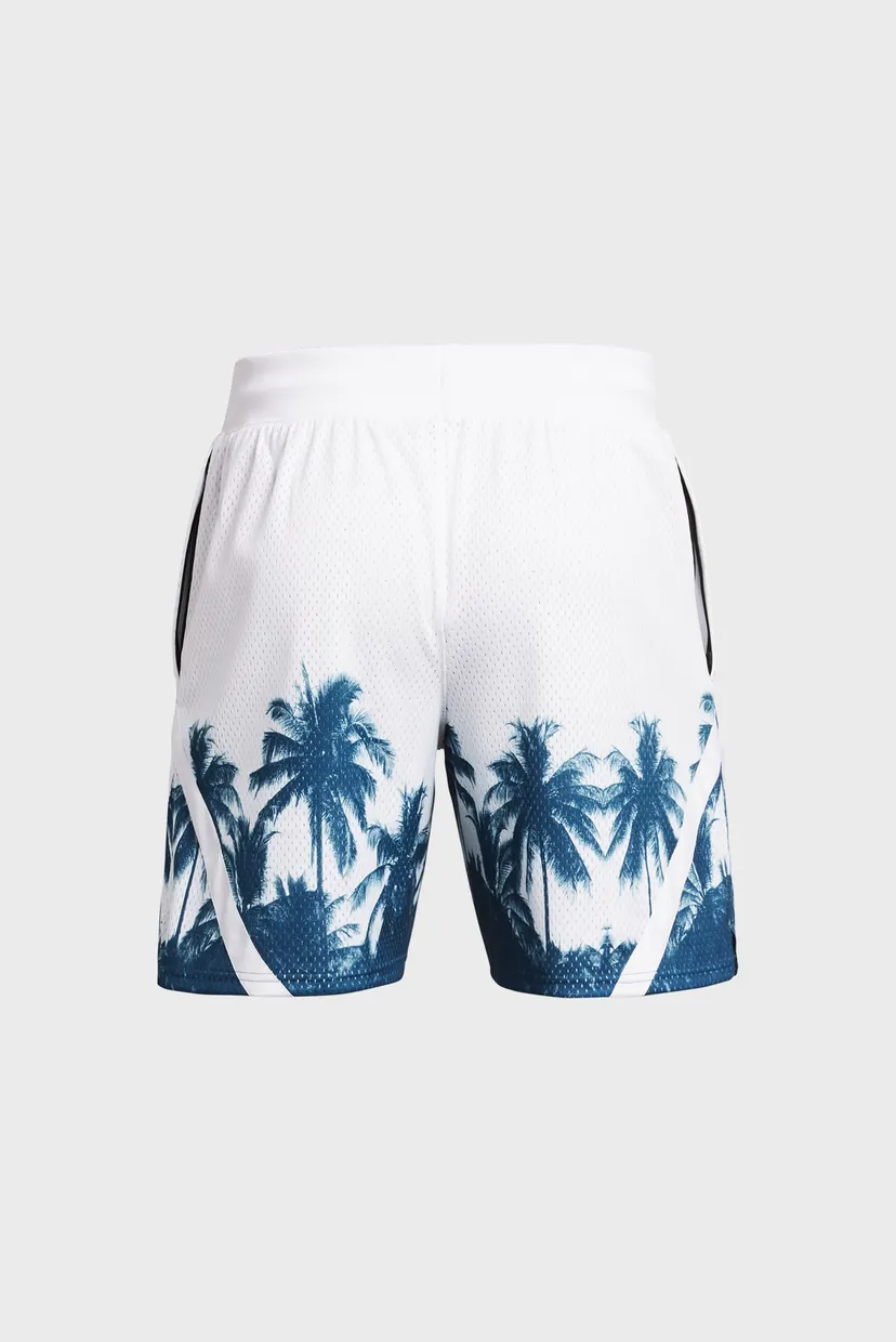 Мужские белые шорты Curry Mesh Short 3 4