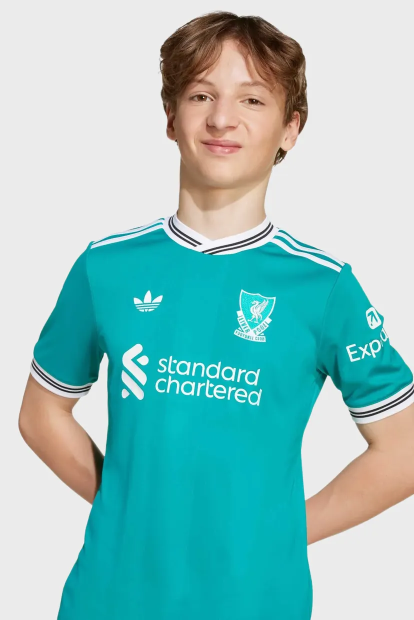 Дитяча бірюзова футболка Liverpool FC 25/26 Third Kids 4