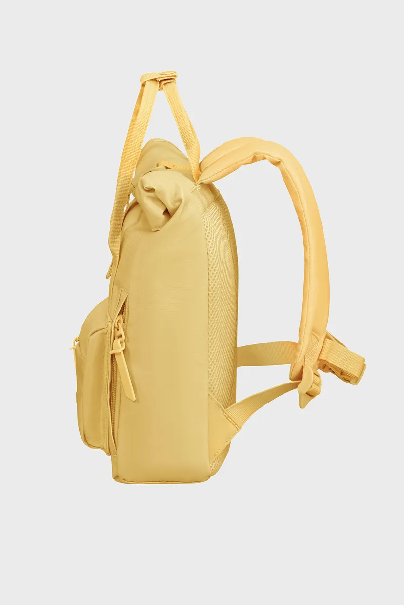 Жіночий жовтий рюкзак URBAN GROOVE PASTEL YELLOW 3