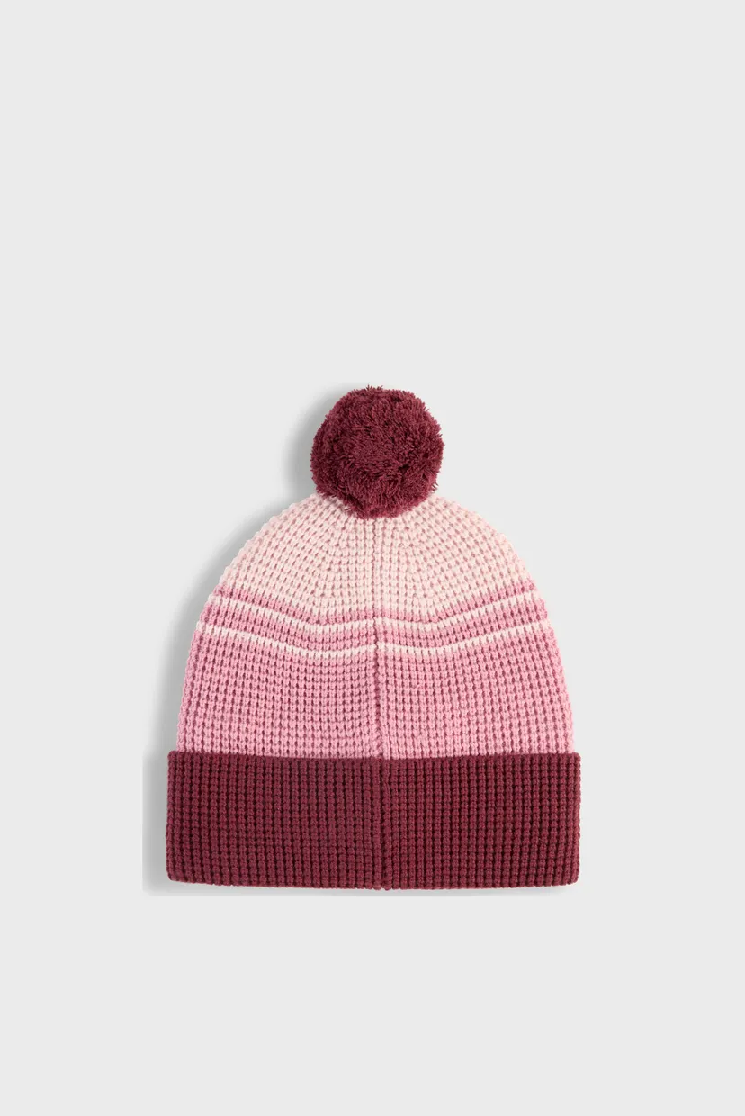 Розовая шапка Essentials Mid Crown Pom Beanie 3
