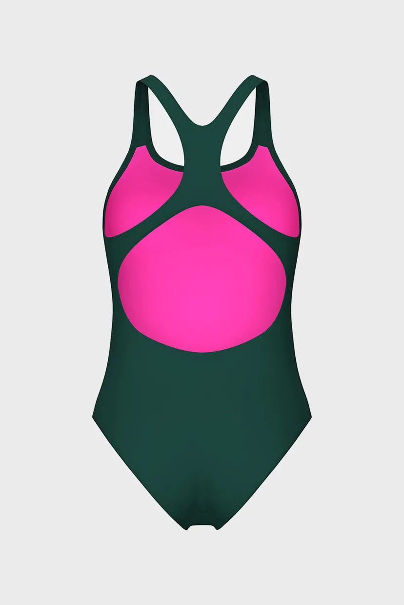 Жіночий оливковий купальник TEAM SWIMSUIT SWIM PRO SOLID 7