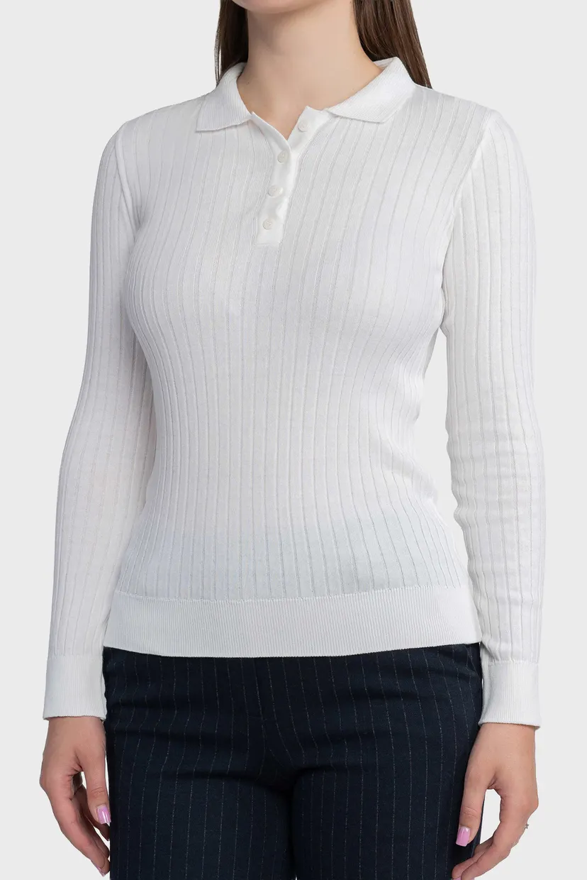 Жіноче біле поло 5