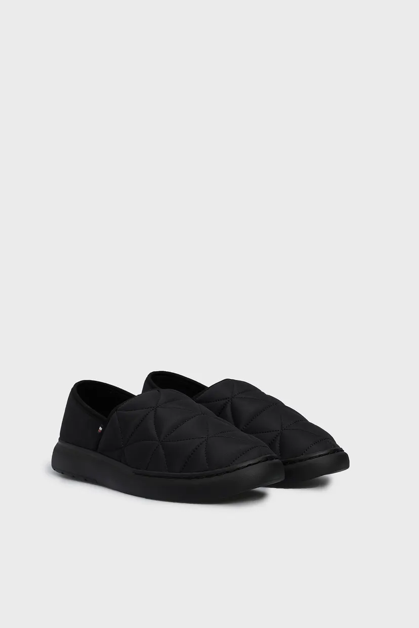 Мужские черные тапочки HILFIGER WARM HYBRID HOMESLIPPER 3