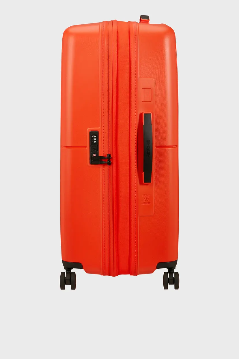 Оранжевый чемодан 77 см DASHPOP TANGERINE RED 5