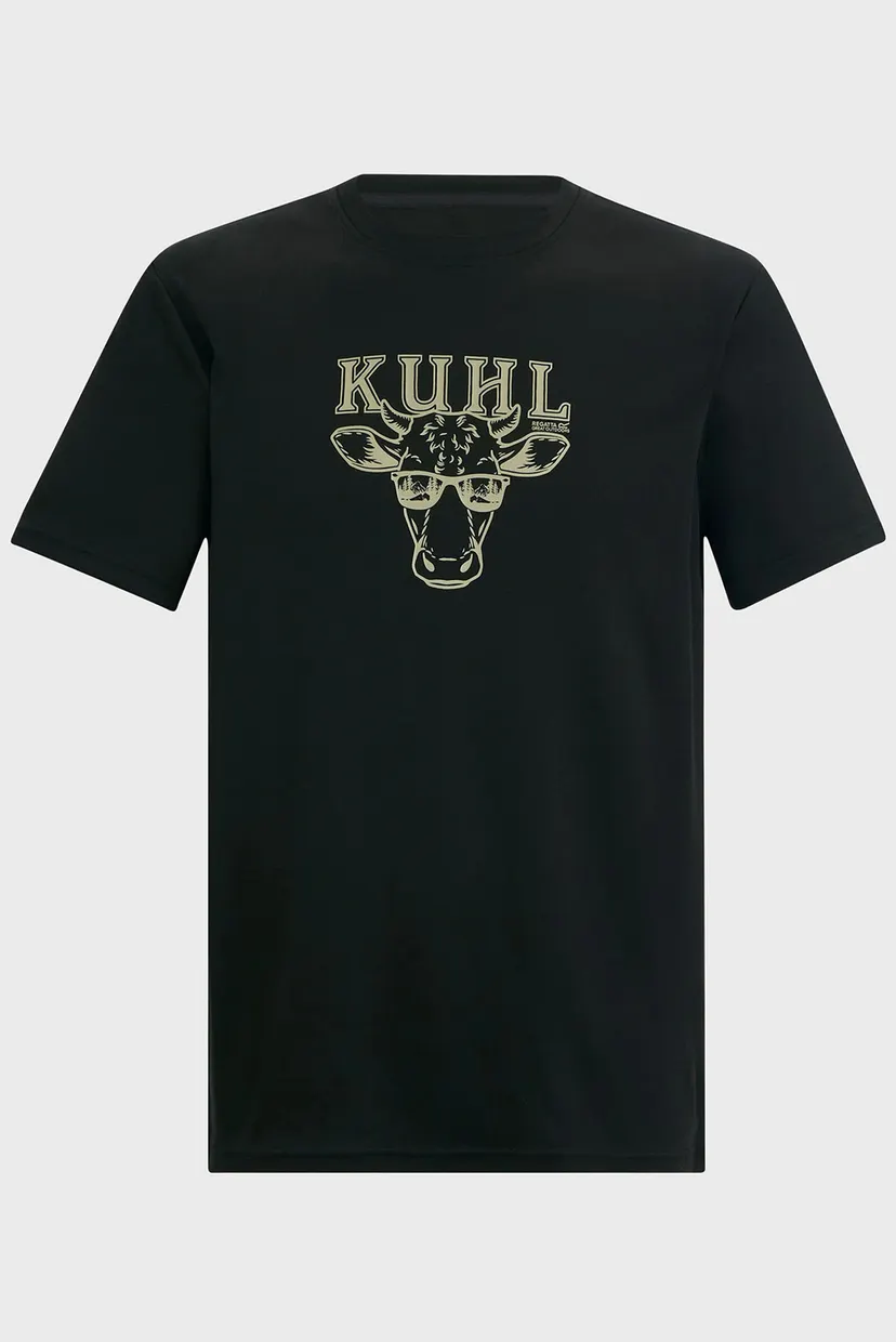Мужская черная футболка 5