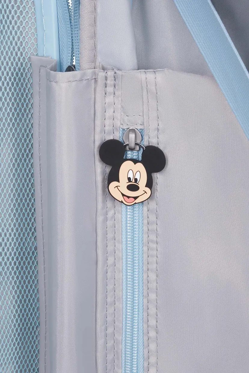 Женский голубой чемодан 55 см MAGIC MICKEY 6
