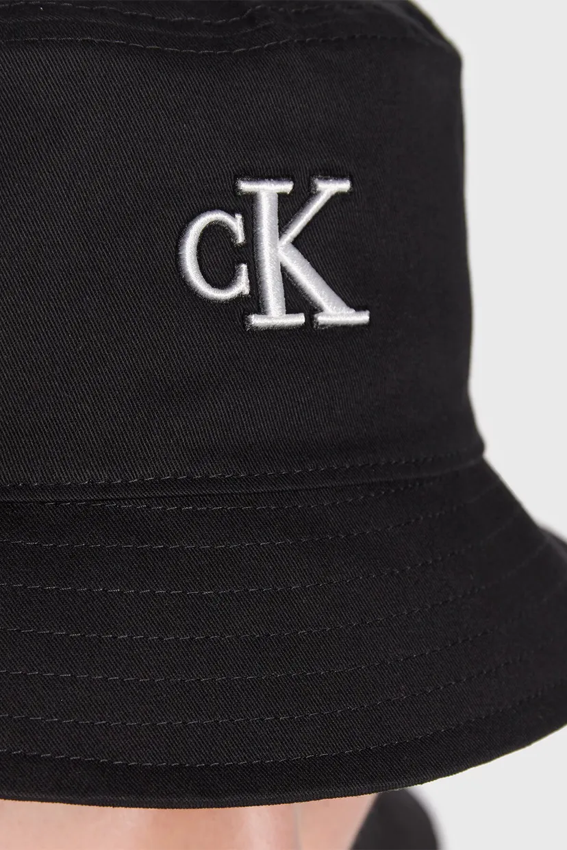 Мужская черная панама MONOGRAM SOFT 5