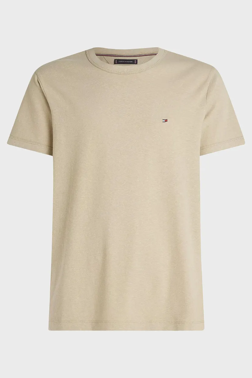 Чоловіча бежева лляна футболка COTTON LINEN 6