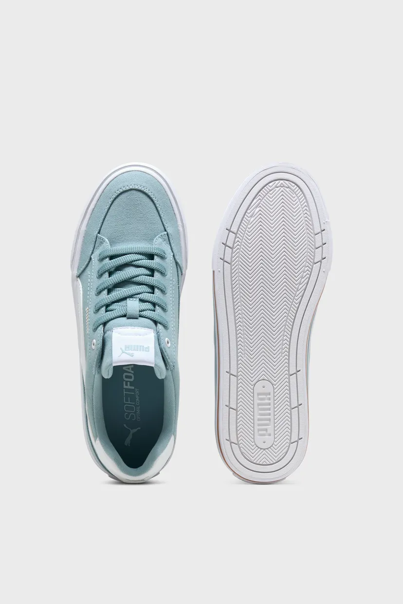 Блакитні кеди Court Classic Vulcanised Formstrip Unisex Sneakers 4