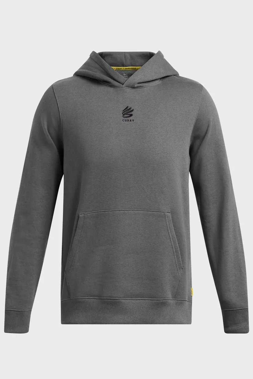 Мужское серое худи Curry Splash Hoodie 4