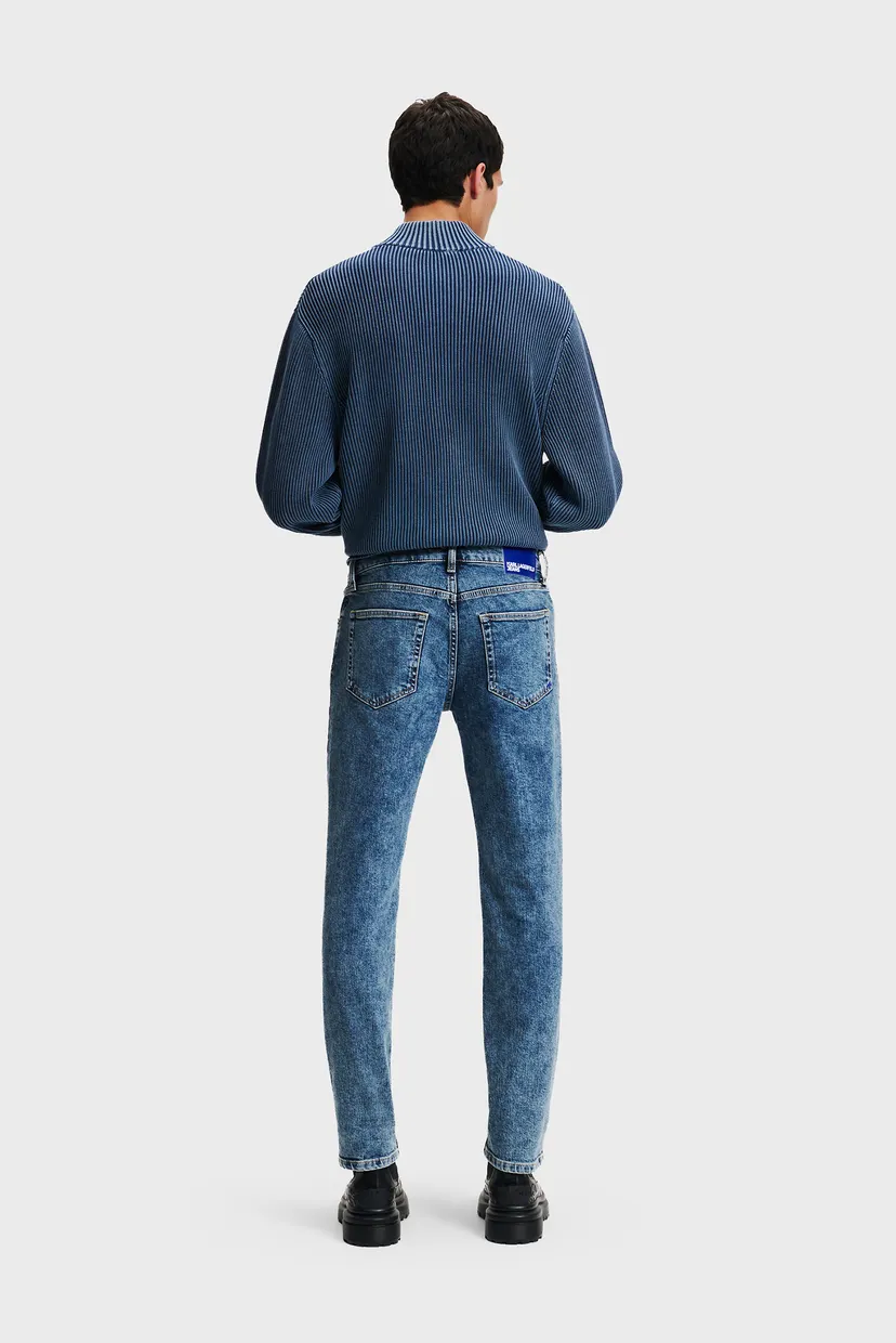 Мужские синие джинсы klj slim denim 3